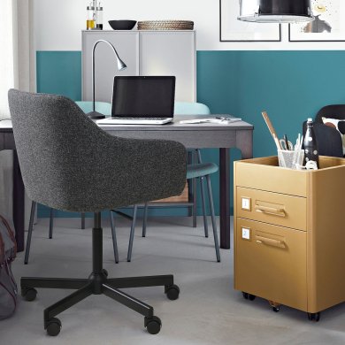 Офисное кресло TOSSBERG/MALSKAR Серый - 5 IKEA Офисное кресло TOSSBERG/MALSKAR Серый (ИКЕА ТОССБЕРГ/МАЛЬСКАР) 49508238 фото - 5