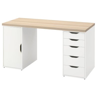 IKEA Письменный стол LAGKAPTEN/ALEX Дуб (ИКЕА ЛАГКАПТЕН/АЛЕКС) 79521648