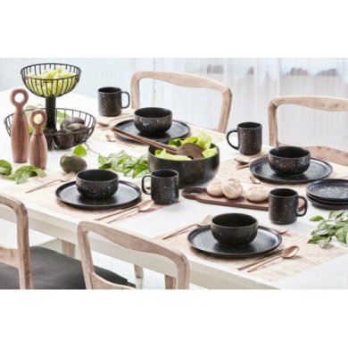 Двухуровневая корзина для фруктов Duka Modern Scandi | Черный 1216172 фото - 8
