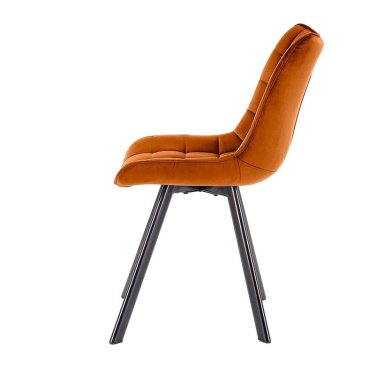 Обідній стілець Halmar K-332 Welur Кориця V-CH-K/332-KR-CYNAMONOWY фото - 3