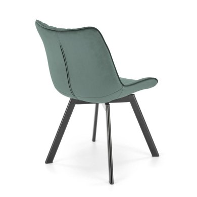 Обідній стілець поворотний Halmar K520 Темно-зелений V-CH-K/520-KR-C.ZIELONY фото - 2