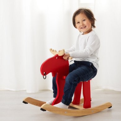 Лось-качалка EKORRE - 5 IKEA Лось-качалка EKORRE (ИКЕА EKORRE) 50060713 фото - 5