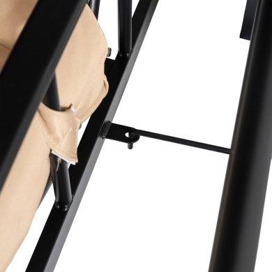 Садовые качели с москитной сеткой Mebel Elit CARMEN 237x150x256 см Бежевый ME.CARMEN/BZ/T/OGR/HUS фото - 8