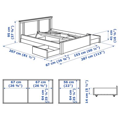 IKEA SONGESAND (ИКЕА СОНГЕСАНД) 29241320 фото - 14