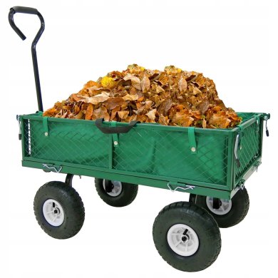 Садовий візок Kontrast 108 л Зелений 5.18.27498 фото - 10