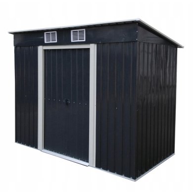 Садовый домик Kontrast DM1002 238x131x181 см Антрацит 5.90.21258