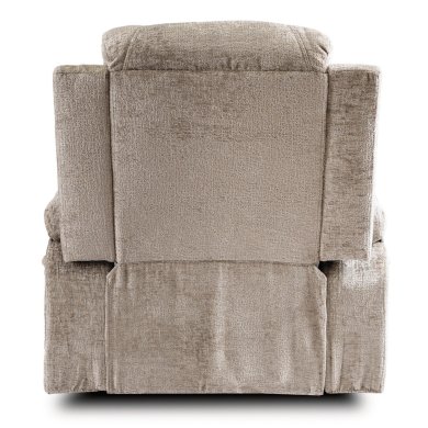 Кресло мягкое раскладное массажное с реклайнером Mebel Elit BOX Welur Бежевый ME.BOX/BZ/V/FW фото - 6