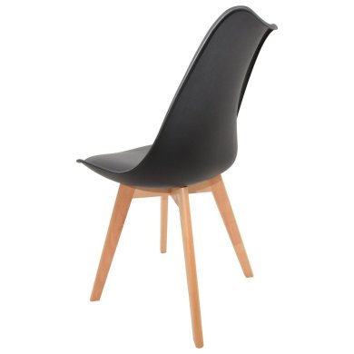 Обідній стілець Kontrast EMMA 3 Чорний 6.05.50520 фото - 6