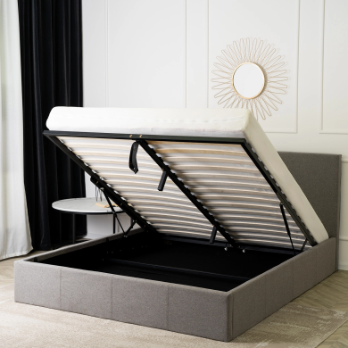 Ліжко Mebel Elit MELIA 160x200 см Сірий ME.MELIA/160/P/T/LOZZPOJ фото - 13