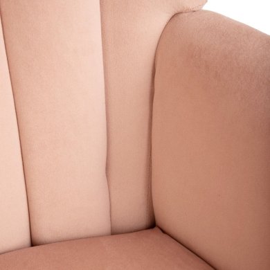 Крісло м'яке Homla MILLS 2 Welur Рожевий - 4 Крісло м'яке Homla MILLS 2 Welur Рожевий 218190 фото - 4