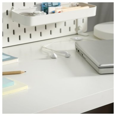 IKEA УЦІНКА Стільниця LINNMON 100x45 см Білий brak/00596217 фото - 5