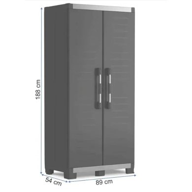 Садовый шкаф Keter/Kis ARMADIO ALTO XL GARAGE Черный 241543 фото - 9