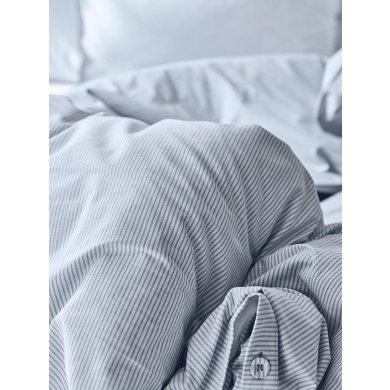 IKEA Комплект постельного белья BERGPALM 200x200 см Голубой (ИКЕА БЕРГПАЛМ) 20522616 фото - 3