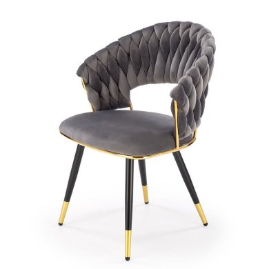 Обеденный стул Halmar K551 Пепельный - 2 Обеденный стул Halmar K551 Пепельный V-CH-K/551-KR-POPIELATY фото - 2