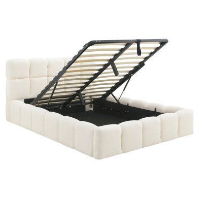 Кровать Mebel Elit MURACJA Boucle 140x200 см Кремовый ME.MURCJA/140/KR/TB/LOZZPOJ фото - 3