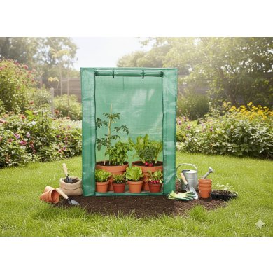 Парник теплиця Garden Line 100x50x150 см Зелений TUN0396 фото - 13