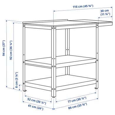 GRILLSKAR - 2 IKEA GRILLSKAR (ИКЕА ГРИЛЬСКАР) 09495228 фото - 2