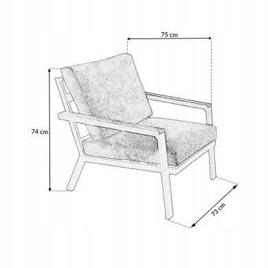 Комплект садових меблів Kontrast BALI PRO Дерево - 10 Комплект садових меблів Kontrast BALI PRO Дерево 5.05.12993 фото - 10