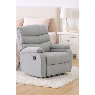 Кресло мягкое раскладное с реклайнером Kontrast VERA Серый 5.01.84816 фото - 10