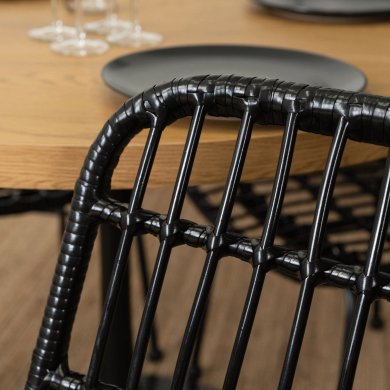 Обідній стілець Mebel Elit WALDI Чорний - 11 Обідній стілець Mebel Elit WALDI Чорний ME.WALDI/CZ/CZ/RT/K фото - 11