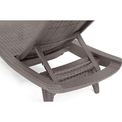 Комплект складаних шезлонгів та столик Keter PACIFIC SET Капучино 231464 фото - 8