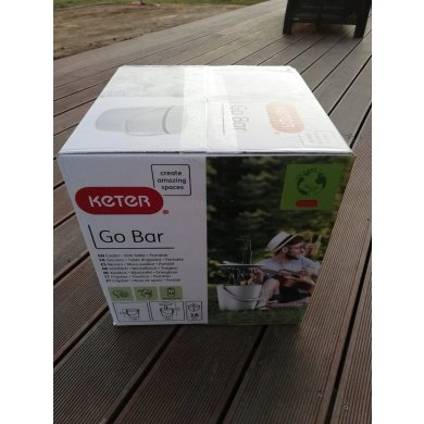 Садовый стол-бар Keter COOL BAR GOBAR Белый 246855 фото - 10