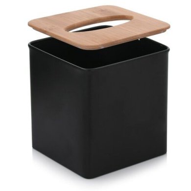 Коробка для салфеток Duka Modern Scandi | Черный / Дерево - 2 Коробка для салфеток Duka Modern Scandi | Черный / Дерево 2221150 фото - 2