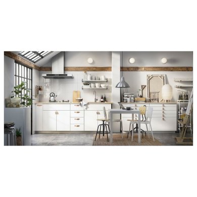 IKEA Раскладной обеденный стол VANGSTA Белый (ИКЕА ВАНГСТА) 00375126 фото - 4