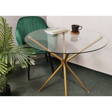 Обеденный стол Kontrast STAR Золотой - 9 Обеденный стол Kontrast STAR Золотой 6.06.26019 фото - 9