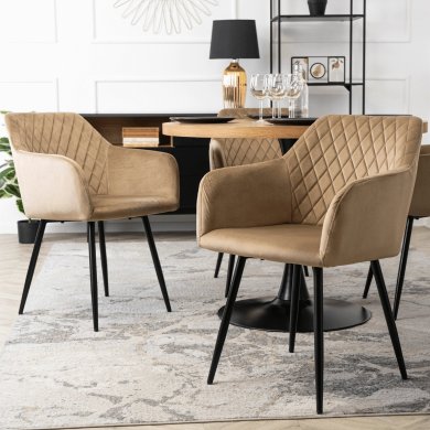 Обідній стілець Mebel Elit SHANE Welur 2 Бежевий - 7 Обідній стілець Mebel Elit SHANE Welur 2 Бежевий ME.SHANE/BZ/V/K фото - 7