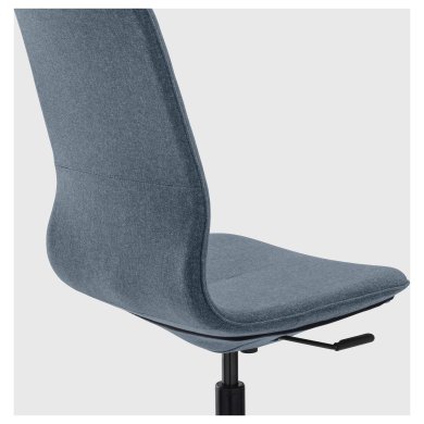 IKEA Офісне крісло LANGFJALL Синій (ИКЕА ЛАНГФЬЯЛЛЬ) 89177665 фото - 6