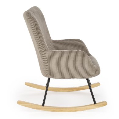 Кресло-качалка мягкое Halmar BELMIRO Пепельный - 4 Кресло-качалка мягкое Halmar BELMIRO Пепельный V-CH-BELMIRO-FOT-POPIELATY фото - 4