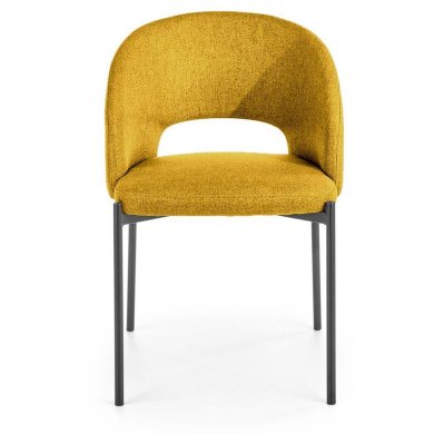 Обеденный стул Halmar K373 Горчичный - 3 Обеденный стул Halmar K373 Горчичный V-CH-K/373-KR-MUSZTARDOWY фото - 3