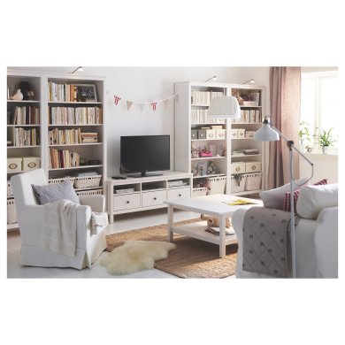 Стеллаж HEMNES Белый - 3 IKEA Стеллаж HEMNES Белый (ИКЕА ХЕМНЭС) 90371765 фото - 3
