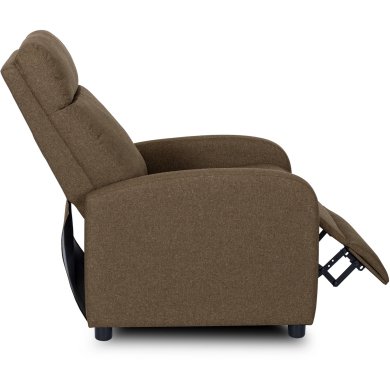 Кресло мягкое раскладное с реклайнером Mebel Elit DANNY Коричневый - 5 Кресло мягкое раскладное с реклайнером Mebel Elit DANNY Коричневый ME.DANNY2/BR/T/FW фото - 5