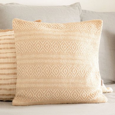 Декоративна наволочка Homla NAGAR 45х45 см Бежевий - 7 Декоративна наволочка Homla NAGAR 45х45 см Бежевий 210148 фото - 7