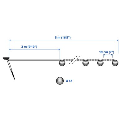IKEA SOLVINDEN (ИКЕА СОЛВИНДЕН) 80615170 фото - 5