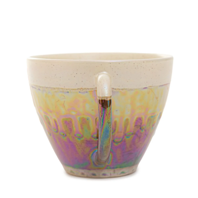 Кружка Homla GLAMI 400 мл Перлинно-бежевий - 3 Кружка Homla GLAMI 400 мл Перлинно-бежевий 218896 фото - 3