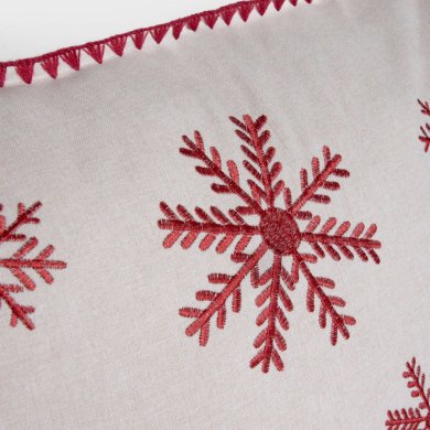 Декоративная наволочка Homla ORIEL 45х45 см Красный 231920 фото - 3