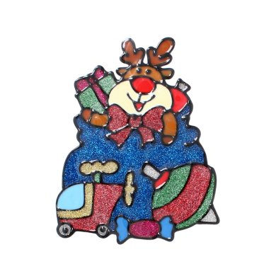 Набор рождественских наклейок Chomik 6 шт Разноцветный LEJ1894 фото - 9