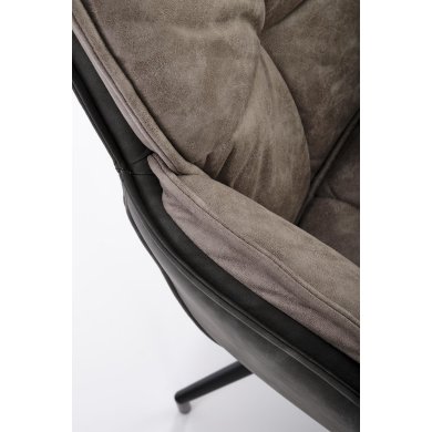 Обеденный стул поворотный Halmar K523 Пепельный V-CH-K/523-KR-POPIELATY фото - 13