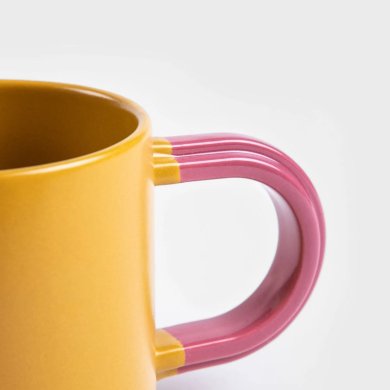 Кружка Homla BOJA 2 450 мл Гірчичний - 5 Кружка Homla BOJA 2 450 мл Гірчичний 234210 фото - 5