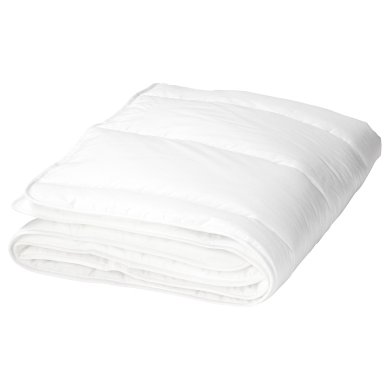 IKEA Одеяло LEN 110x125 см Белый (ИКЕА ЛЕН) 60028510