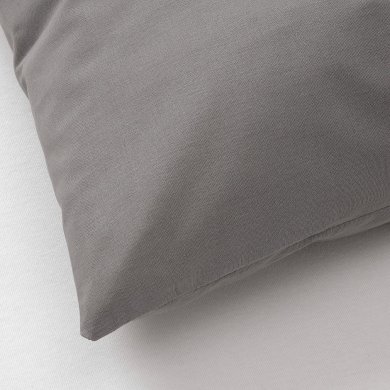 IKEA Декоративна наволочка VATTENVAN 40х40 см Сірий (ИКЕА ВИДЕПЛАТМАЛЬ) 40565488 фото - 3