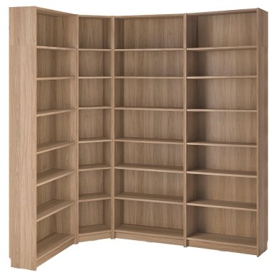 IKEA Стеллаж BILLY Дуб (ИКЕА БИЛЛИ) 49581889