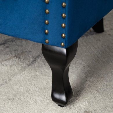 Кресло мягкое Mebel Elit MALLO Welur Синий ME.MALLO/GR/V/FW фото - 11
