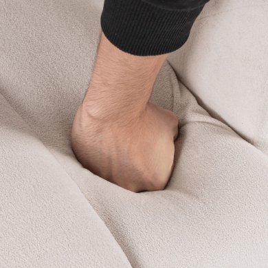 Кресло мягкое Mebel Elit BENDER Кремовый ME.BENDER/KR/T/FW фото - 7