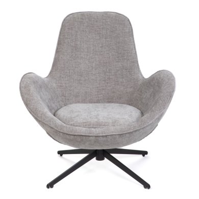Крісло м'яке поворотне Homla LUNAIRE Сірий 227085 фото - 2