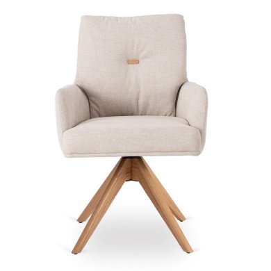 Обеденный стул поворотный Mebel Elit BIANCO Бежевый ME.BIANCO/BZ/T/K фото - 2