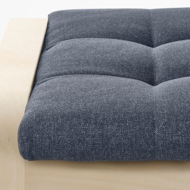 IKEA Крісло-качалка з підставкою POANG Синій (ИКЕА ПОАНГ) 19502191 фото - 5